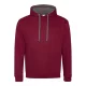 Just Hoods AWJH003 VARSITY KAPUCNIS PULÓVER S