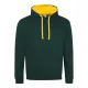 Just Hoods AWJH003 VARSITY KAPUCNIS PULÓVER S