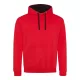 Just Hoods AWJH003 VARSITY KAPUCNIS PULÓVER L