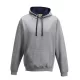 Just Hoods AWJH003 VARSITY KAPUCNIS PULÓVER M