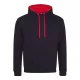 Just Hoods AWJH003 VARSITY KAPUCNIS PULÓVER 2XL