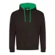 Just Hoods AWJH003 VARSITY KAPUCNIS PULÓVER 2XL