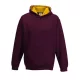 Just Hoods AWJH003J GYERMEK VARSITY KAPUCNIS PULÓVER 3/4