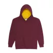 Just Hoods AWJH003J GYERMEK VARSITY KAPUCNIS PULÓVER 3/4