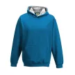 Just Hoods AWJH003J GYERMEK VARSITY KAPUCNIS PULÓVER 7/8