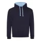 Just Hoods AWJH003 VARSITY KAPUCNIS PULÓVER L