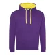 Just Hoods AWJH003 VARSITY KAPUCNIS PULÓVER XS