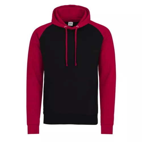 Just Hoods AWJH009 BASEBALL KAPUCNIS PULÓVER S