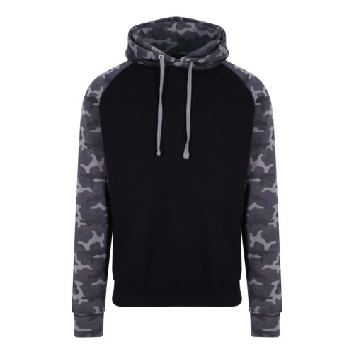 Just Hoods AWJH009 BASEBALL HOODIE M