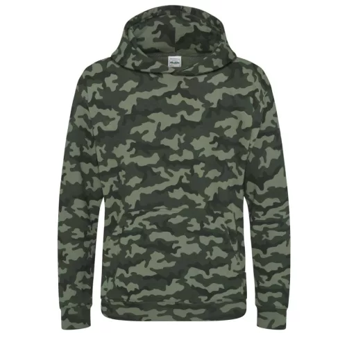 Just Hoods AWJH014J GYERMEK CAMO KAPUCNIS PULÓVER M