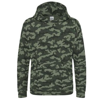 Just Hoods AWJH014J GYERMEK CAMO KAPUCNIS PULÓVER XS