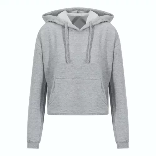 Just Hoods AWJH016 NŐI RÖVID FAZONÚ KAPUCNIS PULÓVER XL