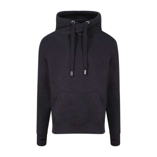 Just Hoods AWJH021 CROSS NECK HOODIE L