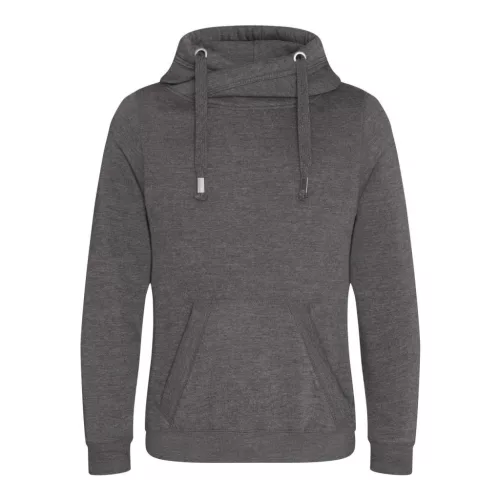 Just Hoods AWJH021 KERESZTEZETT NYAKÚ KAPUCNIS PULÓVER XL