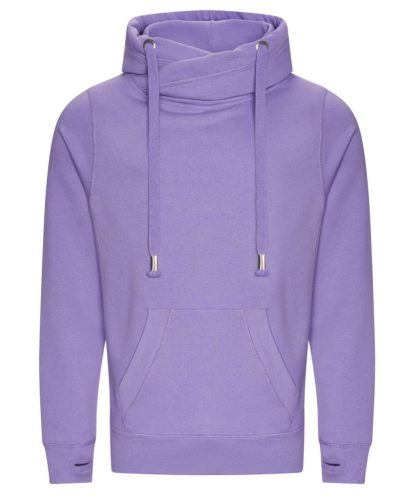 Just Hoods AWJH021 CROSS NECK HOODIE XL