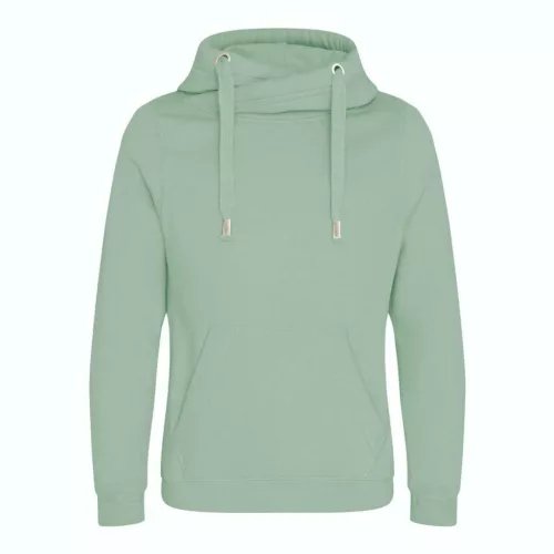 Just Hoods AWJH021 KERESZTEZETT NYAKÚ KAPUCNIS PULÓVER S