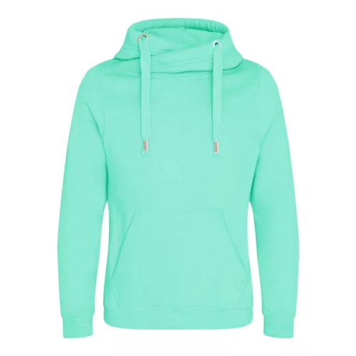 Just Hoods AWJH021 KERESZTEZETT NYAKÚ KAPUCNIS PULÓVER 2XL