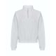 Just Hoods AWJH037 WOMEN'S CROPPED 1/4 ZIP SWEAT XS