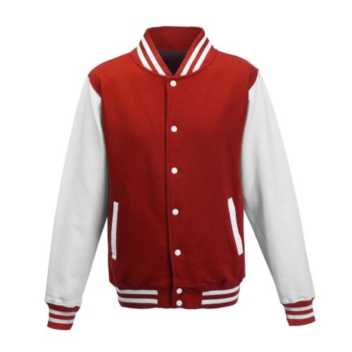 Just Hoods AWJH043 VARSITY JACKET XS