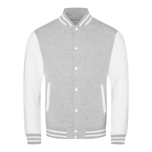Just Hoods AWJH043 VARSITY JACKET S