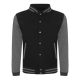Just Hoods AWJH043 VARSITY JACKET XS