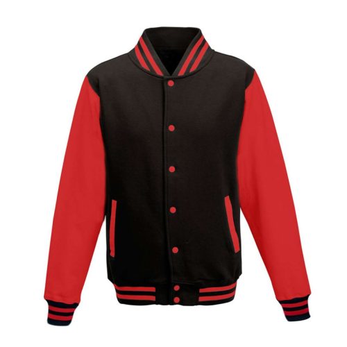 Just Hoods AWJH043 VARSITY JACKET M