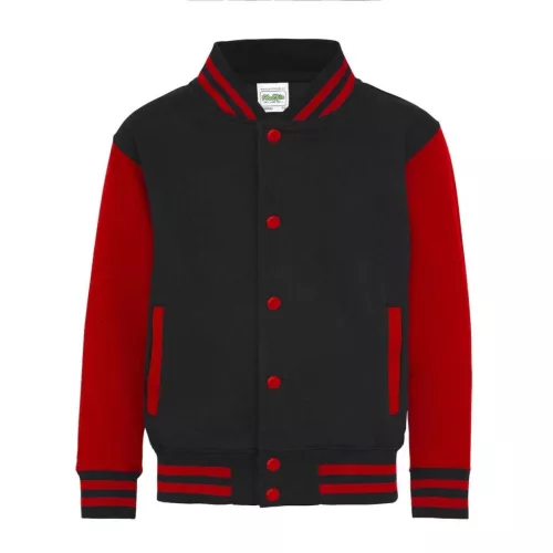 Just Hoods AWJH043J GYERMEK VARSITY KABÁT 5/6