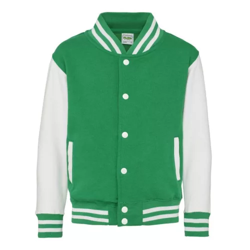 Just Hoods AWJH043J GYERMEK VARSITY KABÁT 7/8