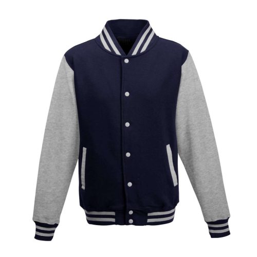 Just Hoods AWJH043 VARSITY JACKET XS