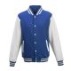 Just Hoods AWJH043 VARSITY JACKET XL