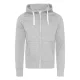Just Hoods AWJH052 VASTAG CIPZÁRAS KAPUCNIS PULÓVER XL