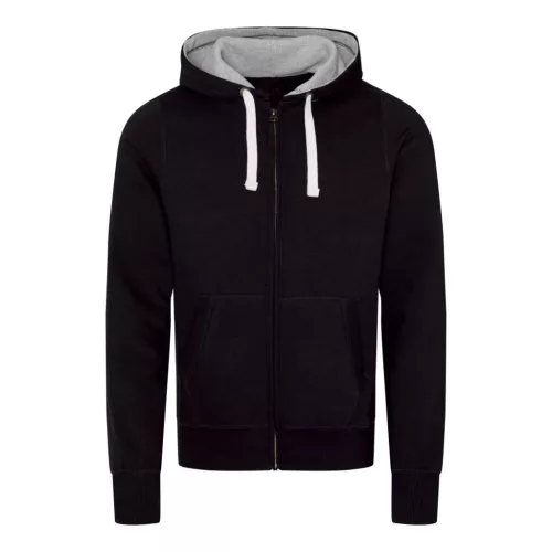 Just Hoods AWJH052 VASTAG CIPZÁRAS KAPUCNIS PULÓVER XL