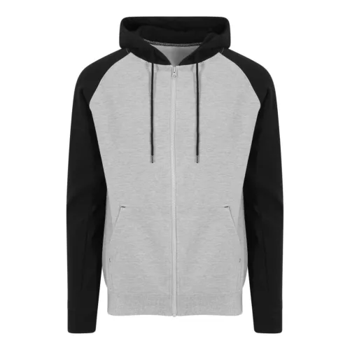 Just Hoods AWJH063 BASEBALL CIPZÁRAS KAPUCNIS PULÓVER 2XL