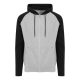 Just Hoods AWJH063 BASEBALL ZOODIE M