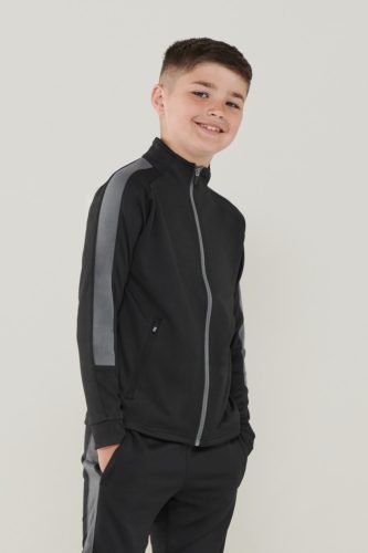 Finden + Hales FHLV873 KID'S KNITTED TRACKSUIT TOP 3/4