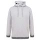 Front Row FR841 HOODIE WITH STRIPED CUFFS S