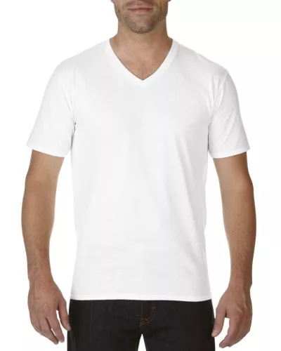 Gildan GI41V00 PREMIUM COTTON® FELNŐTT V-NYAKÚ PÓLÓ M