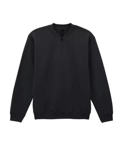 Gildan GISF008 SOFTSTYLE™ MIDWEIGHT FELNŐTT 1/4 CIPZÁRAS PULÓVER S