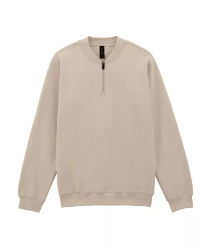 Gildan GISF008 SOFTSTYLE™ MIDWEIGHT FELNŐTT 1/4 CIPZÁRAS PULÓVER L