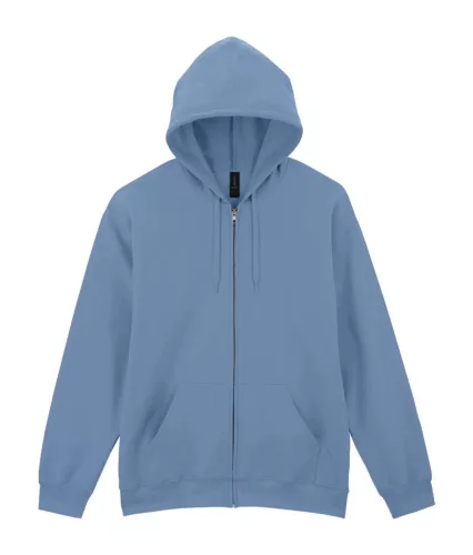 Gildan GISF600 SOFTSTYLE™ MIDWEIGHT FELNŐTT VÉGIG CIPZÁRAS KAPUCNIS PULÓVER 4XL