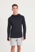 Just Cool JC037 MENS COOL COWL NECK TOP 2XL