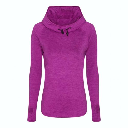 Just Cool JC038 WOMEN'S COOL COWL NECK TOP XS