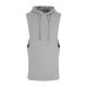Just Cool JC053 URBAN SLEEVEESS MUSCLE HOODIE M