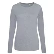 Just Ts JT002F HOSSZÚ UJJÚ NŐI TRI-BLEND PÓLÓ L