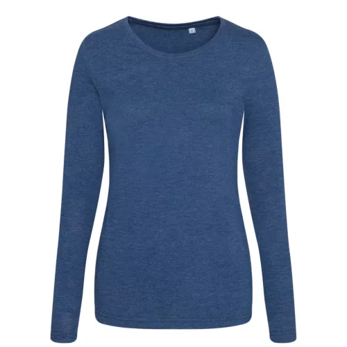 Just Ts JT002F HOSSZÚ UJJÚ NŐI TRI-BLEND PÓLÓ S