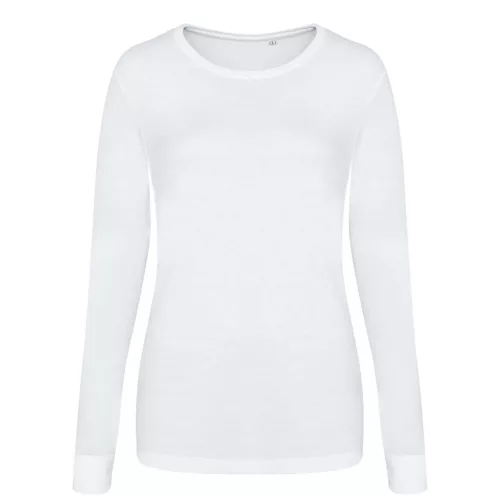 Just Ts JT002F HOSSZÚ UJJÚ NŐI TRI-BLEND PÓLÓ XS
