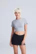 Just Ts JT006 NŐI TRI-BLEND RÖVID FAZONÚ PÓLÓ S