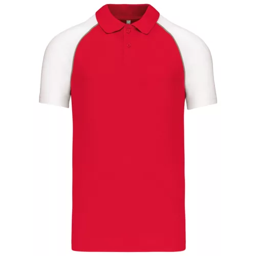 Kariban KA226 BASEBALL KONTRASZTOS GALLÉROS PÓLÓ 2XL
