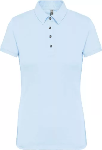 Kariban KA263 NŐI RÖVID UJJÚ JERSEY GALLÉROS PÓLÓ 2XL