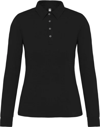 Kariban KA265 NŐI HOSSZÚ UJJÚ JERSEY GALLÉROS PÓLÓ S